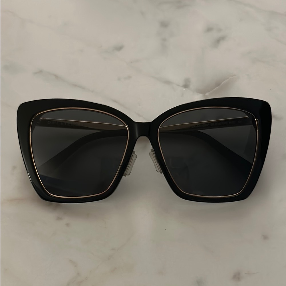 Diff Eyewear Becky iv Black Grey Polarized Sunglasses